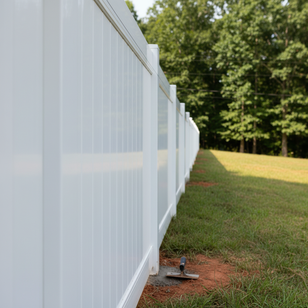 Vinyl Fence Installation in Sevierville, TN