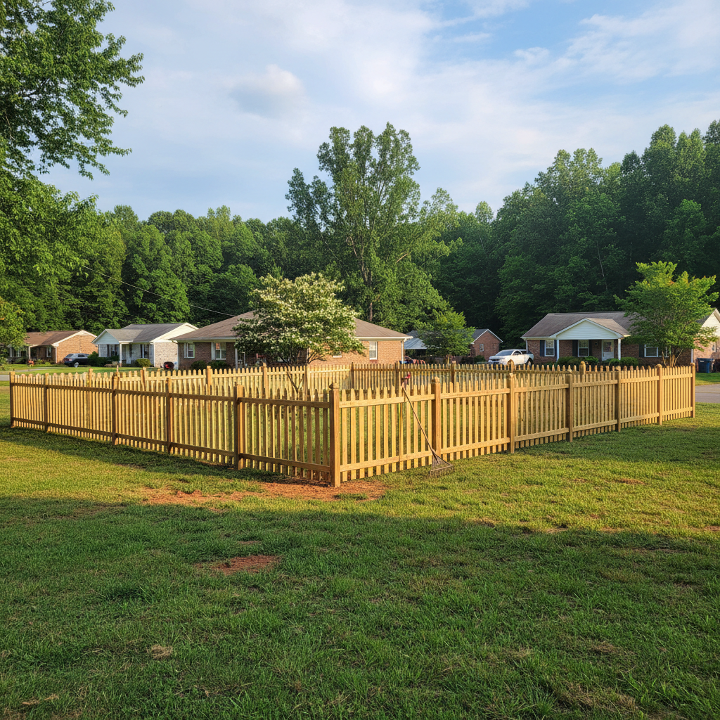 Wood Fence Installation in Sevierville, TN