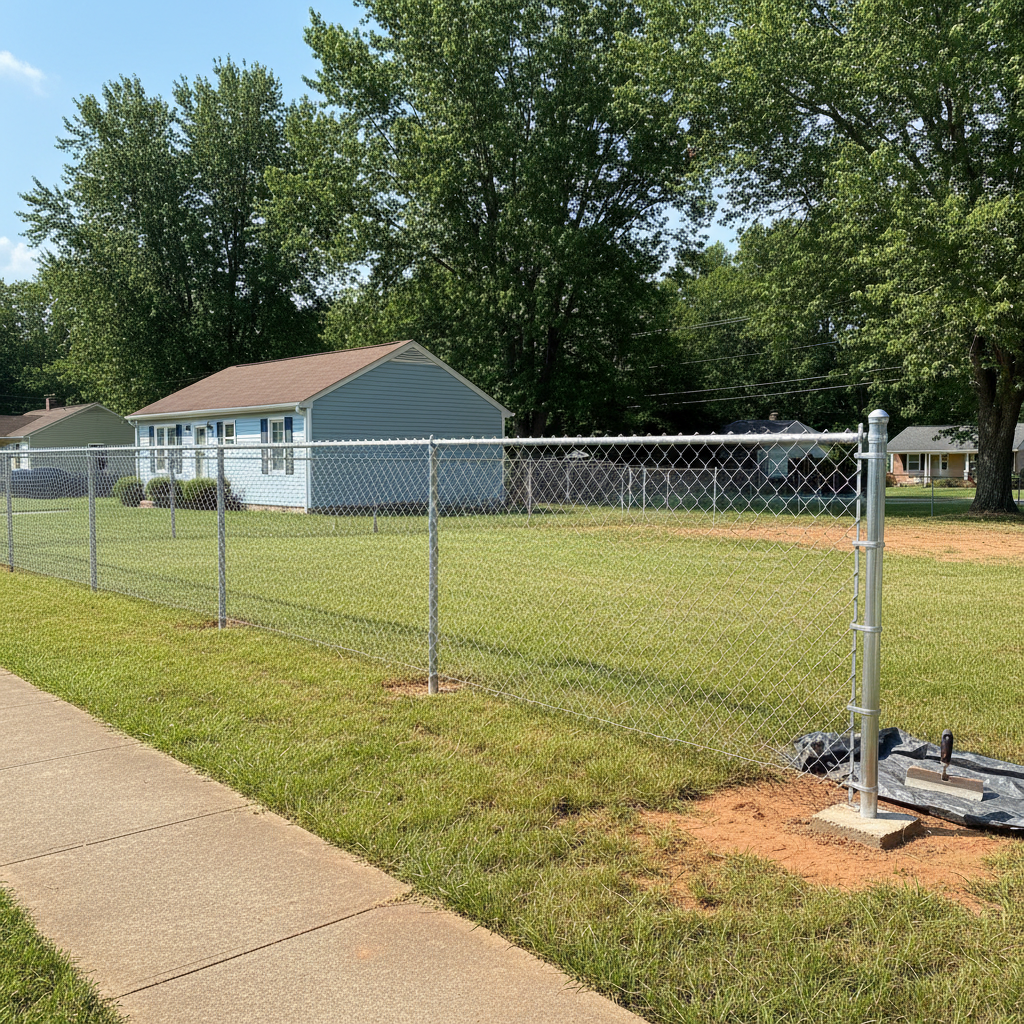 Chain Link Fence Installation in Sevierville, TN