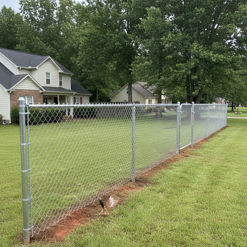 Chain Link Fence Installation