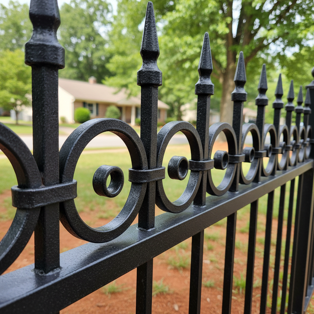 Ornamental Iron Fencing