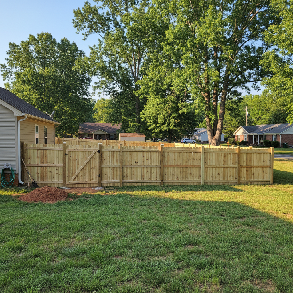 Privacy Fence Installation