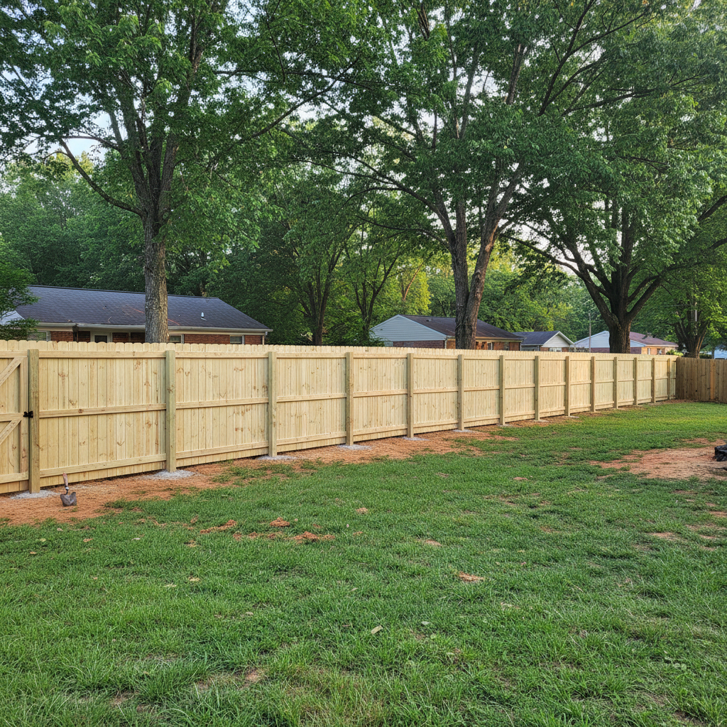 Privacy Fence Installation