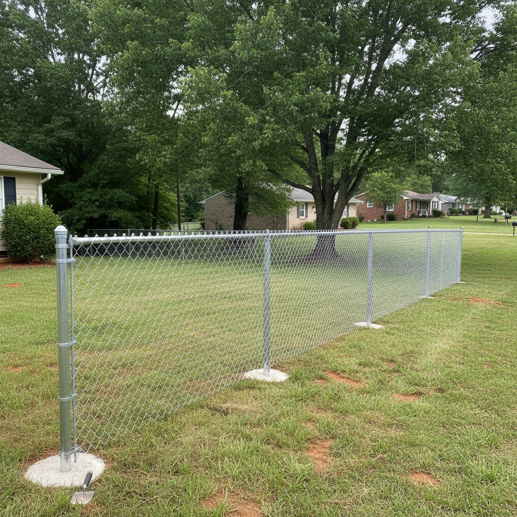 Chain Link Fence Installation