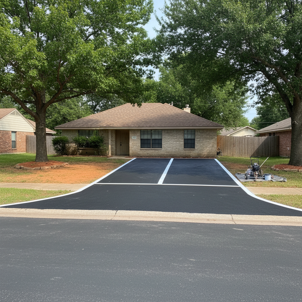 Asphalt Striping in Mesquite, TX