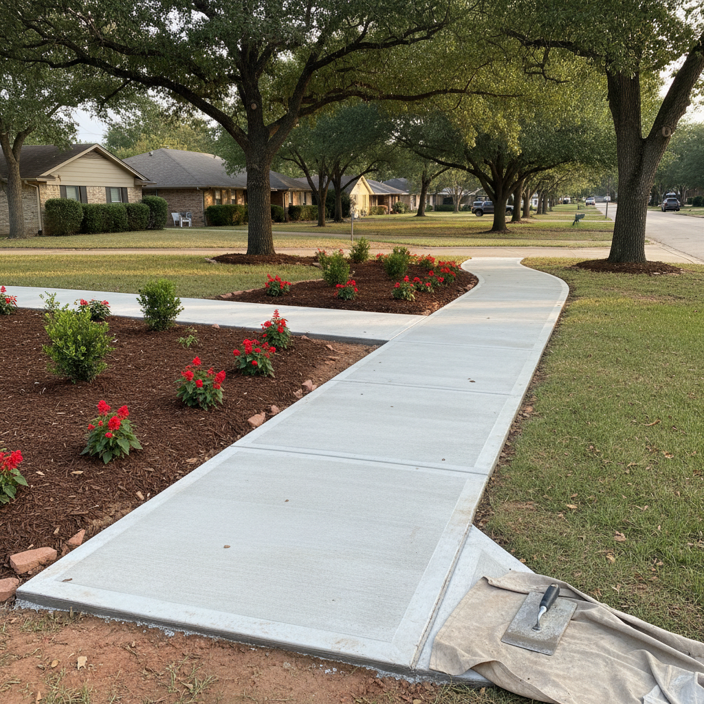 Concrete Sidewalks