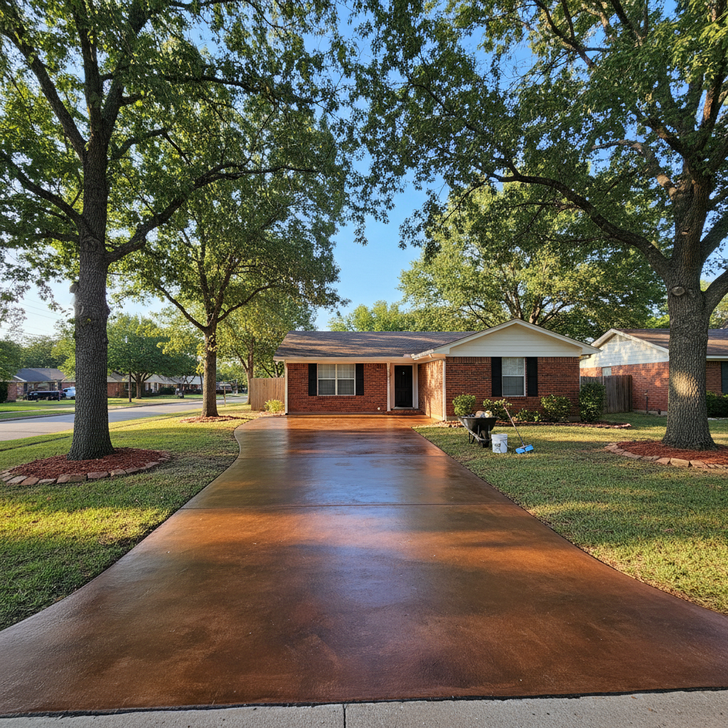 Concrete Staining in Waco, TX