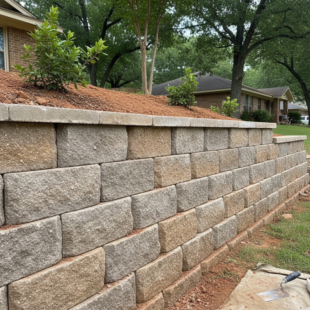 Concrete Retaining Walls in Waco, TX