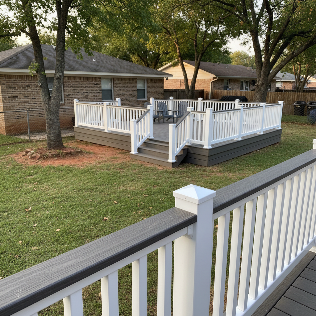 Deck Railing Installation