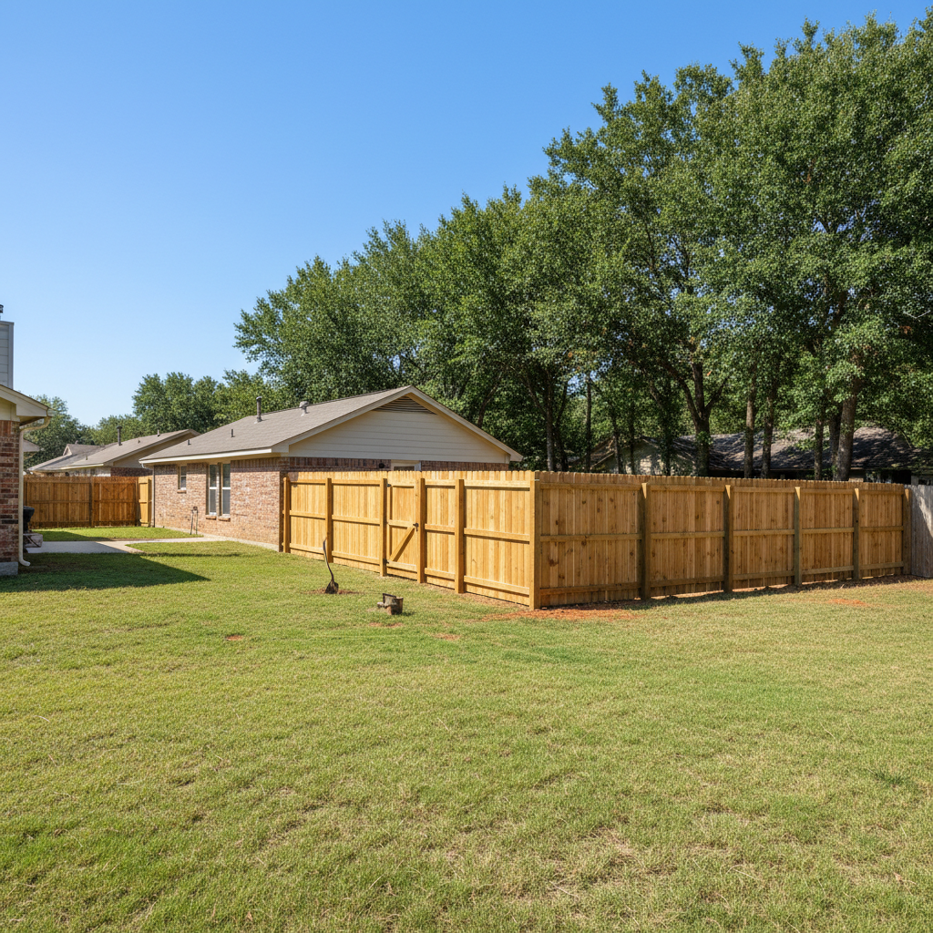 Wood Fence Installation