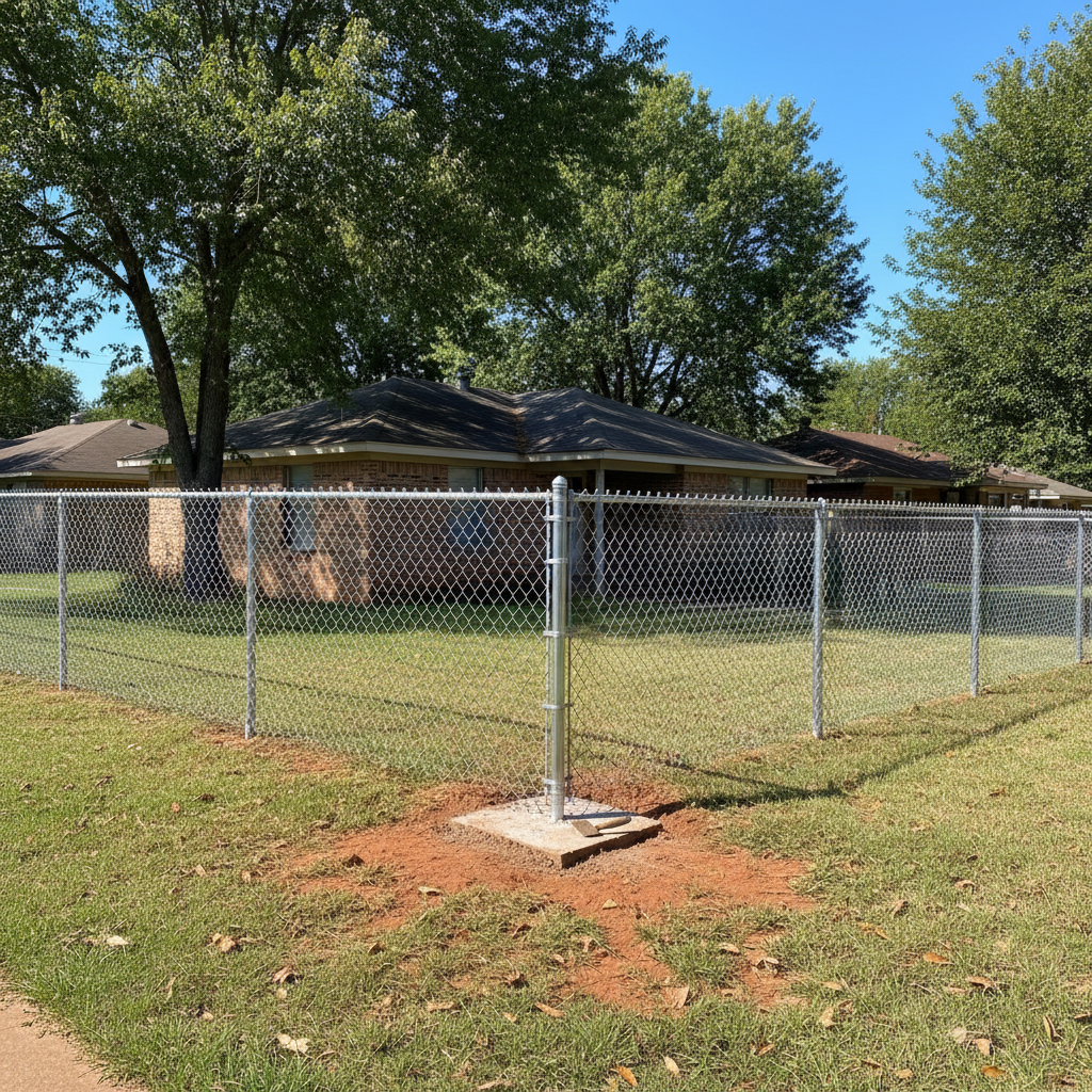 Chain Link Fence Installation in Wichita Falls