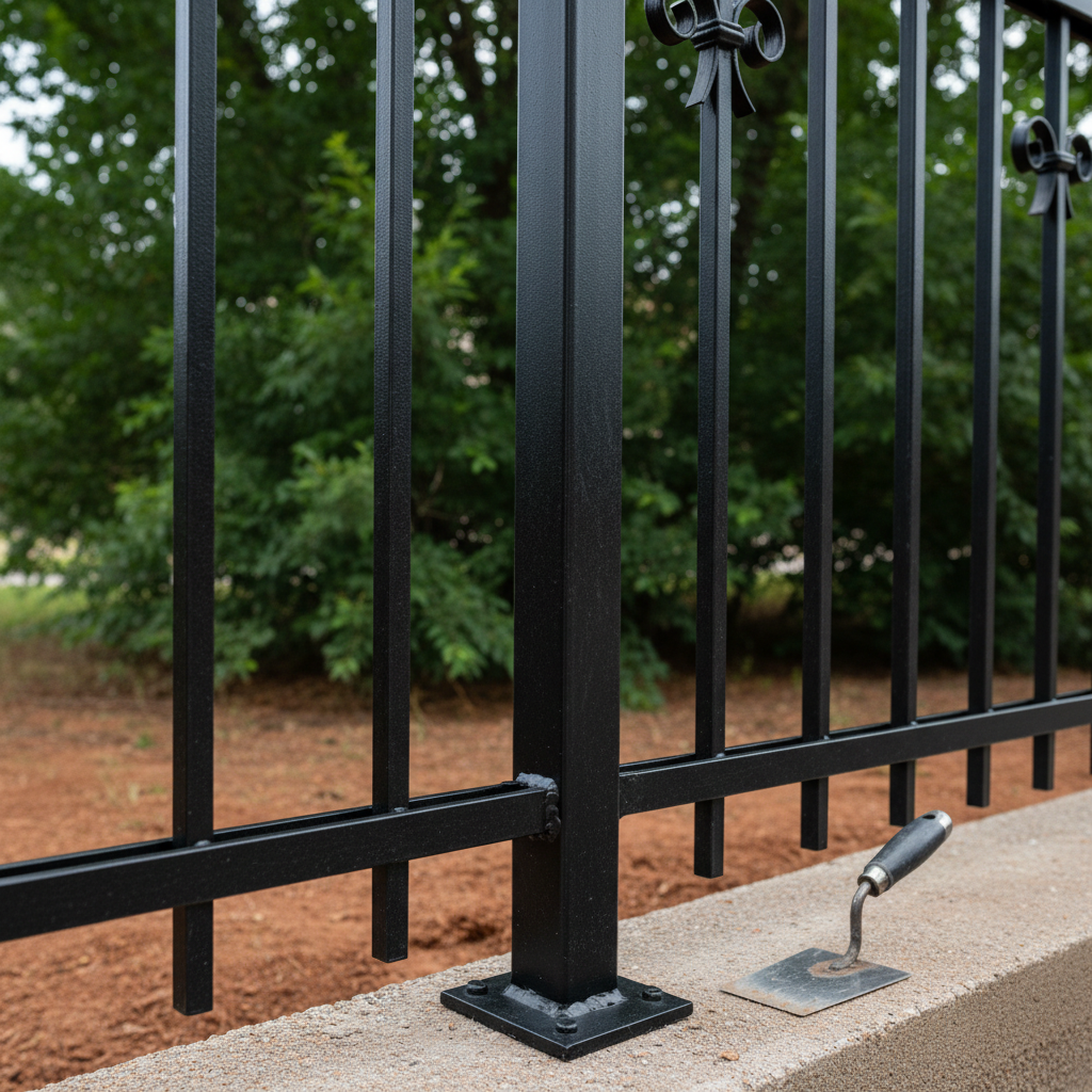 Ornamental Iron Fencing in Wichita Falls