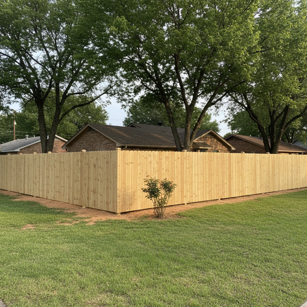 Privacy Fence Installation in Wichita Falls