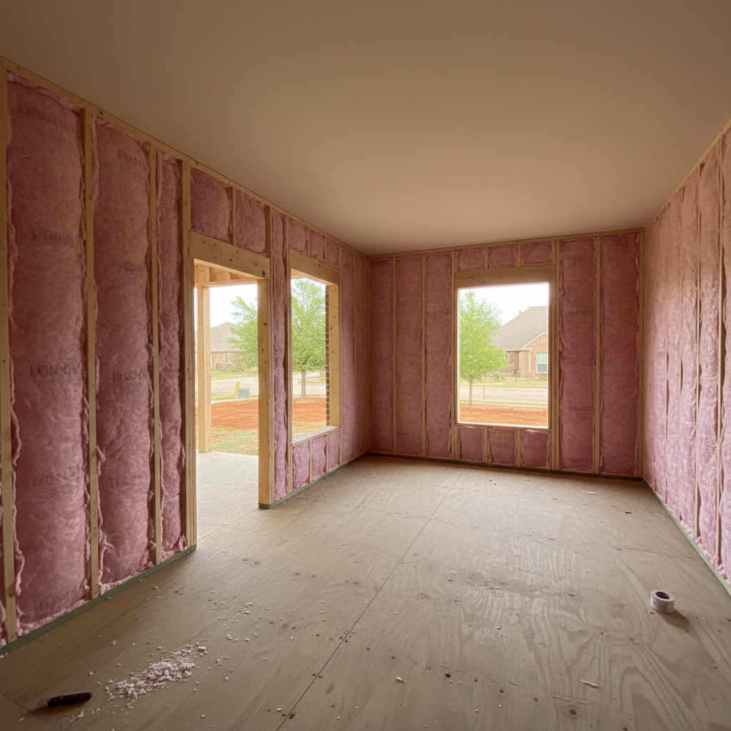 Batt Insulation Installation in Waxahachie, TX