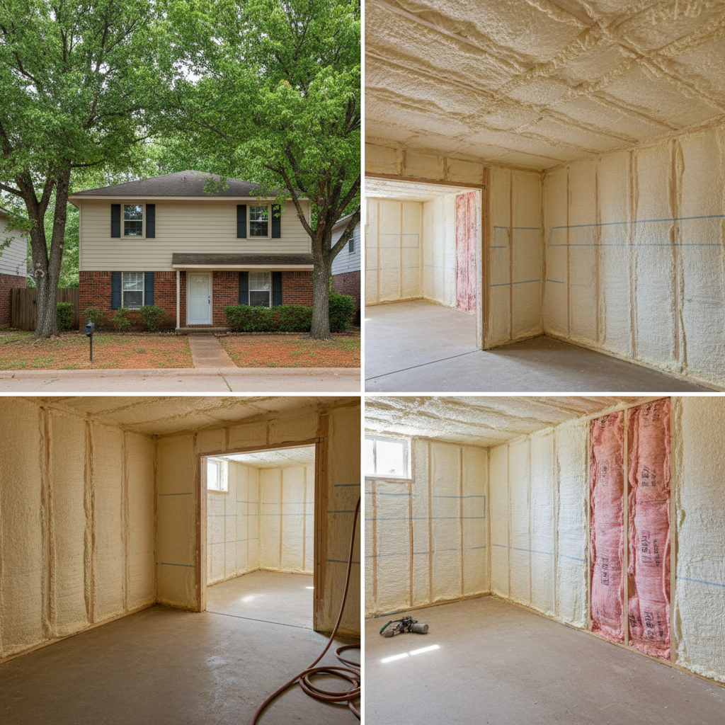 Basement Insulation in Waxahachie, TX