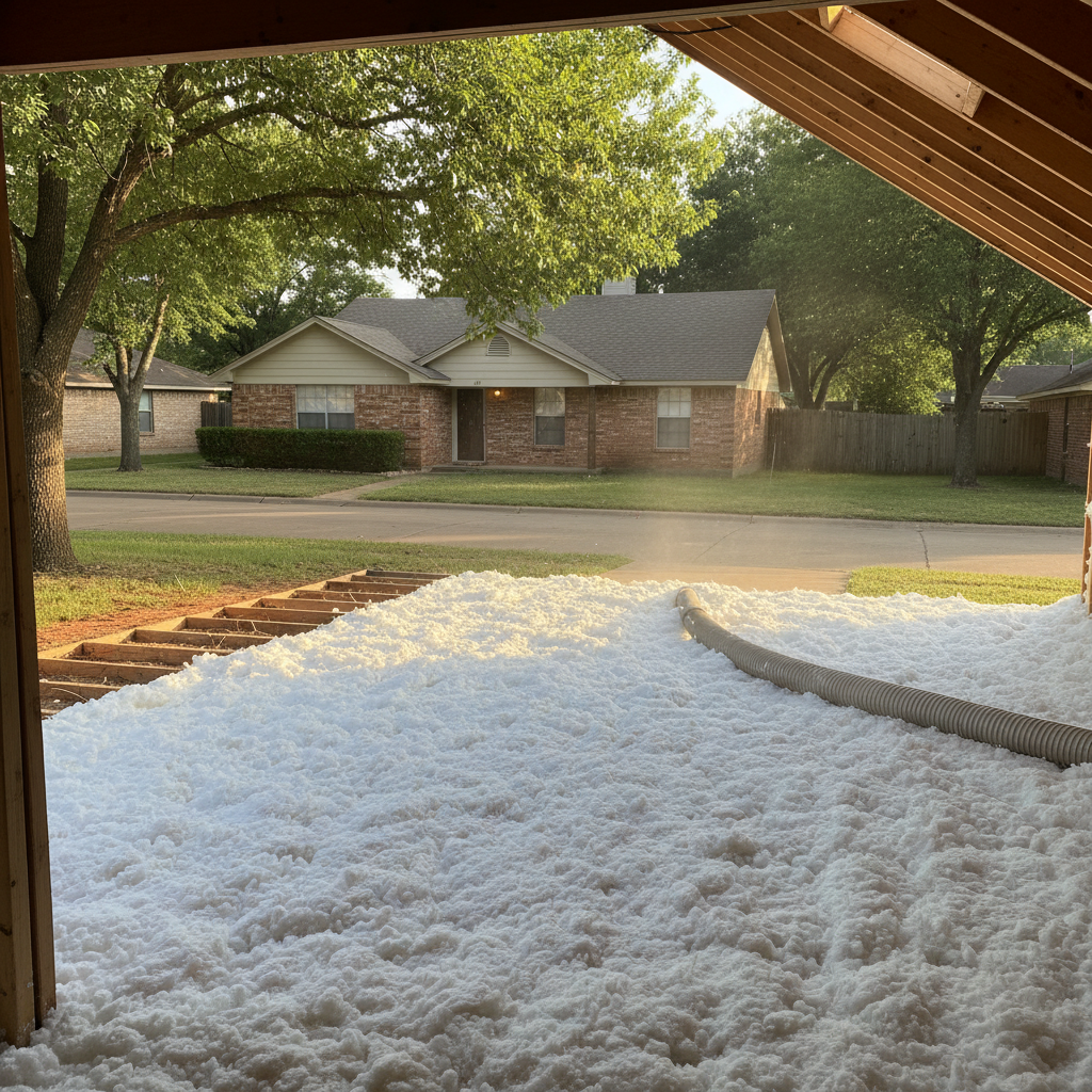 Attic Insulation in Waxahachie, TX
