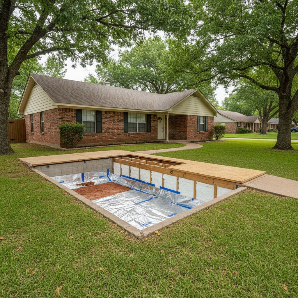 Crawl Space Insulation in Waxahachie, TX