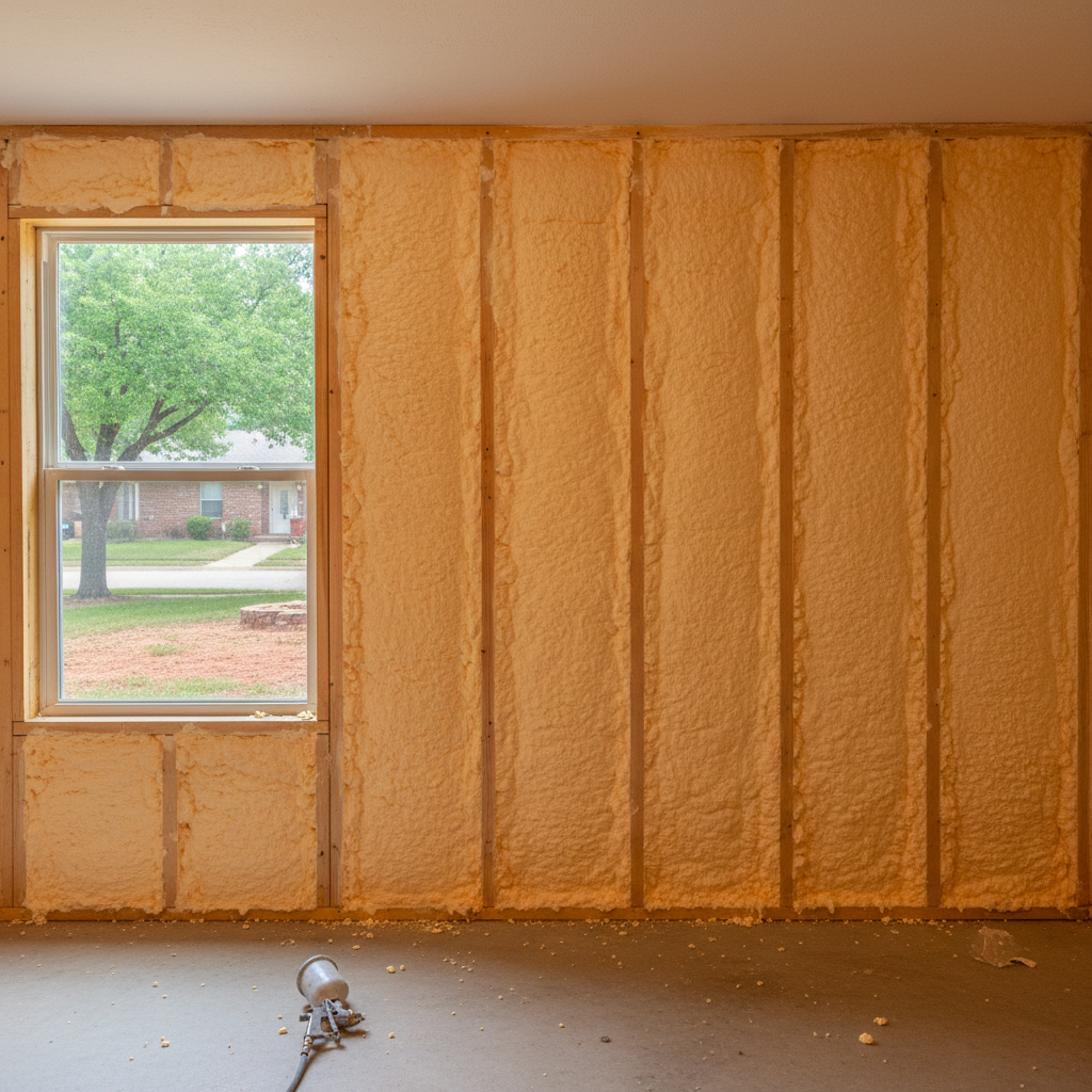 Closed Cell Spray Foam in DeSoto