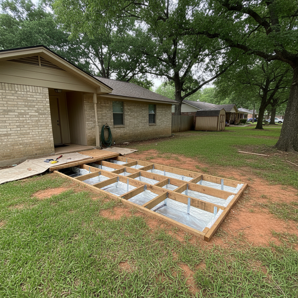 Crawl Space Insulation in DeSoto