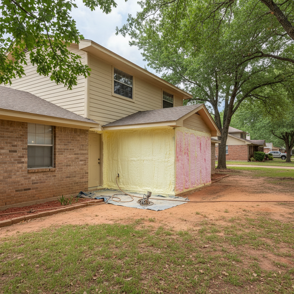 Basement Insulation in DeSoto