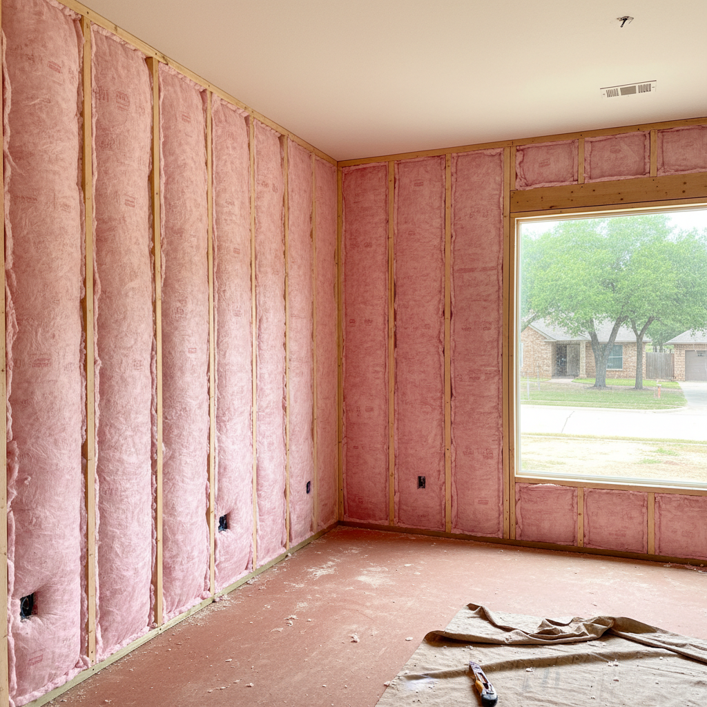 Batt Insulation Installation in San Antonio