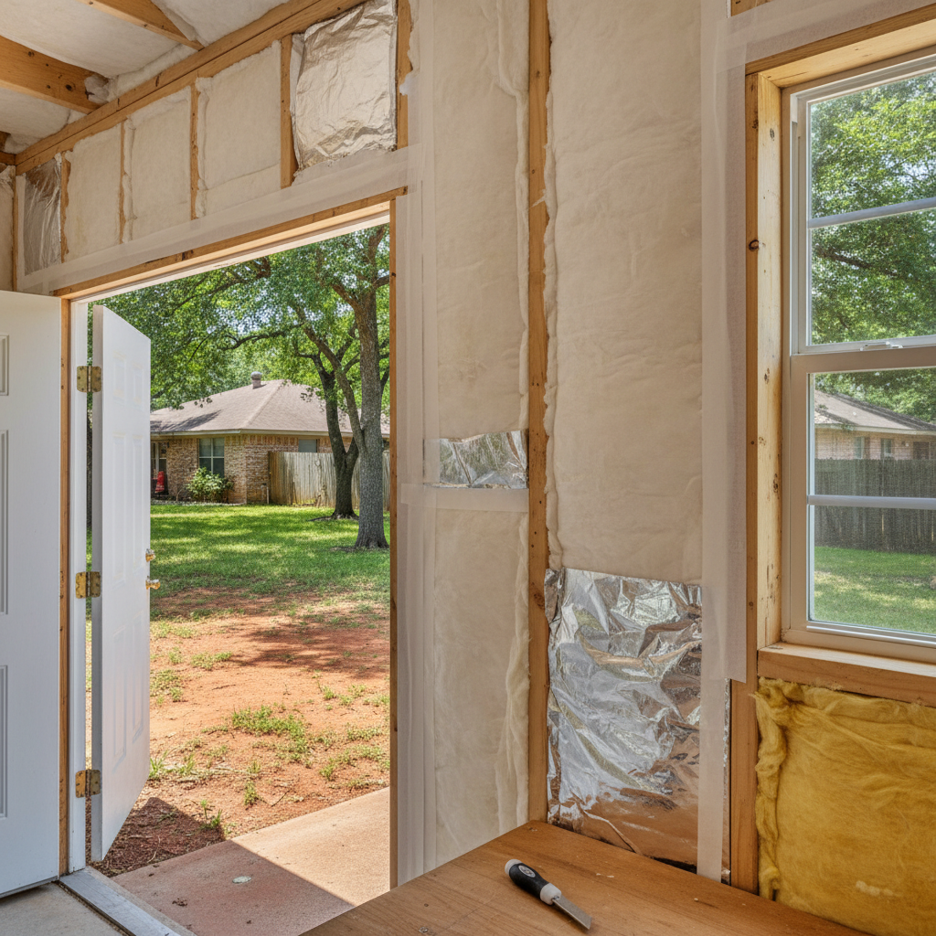 Shed Insulation in San Antonio