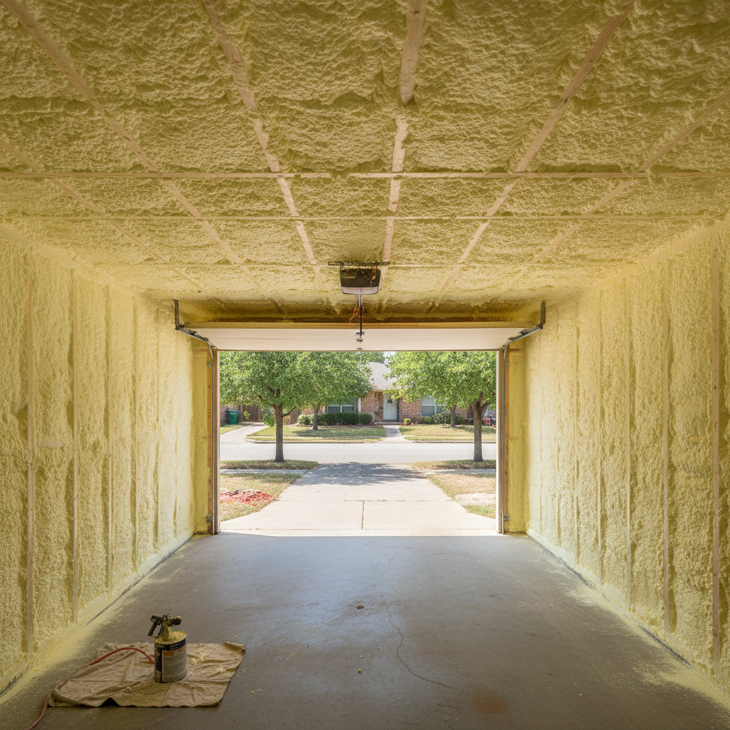Garage Insulation in San Antonio