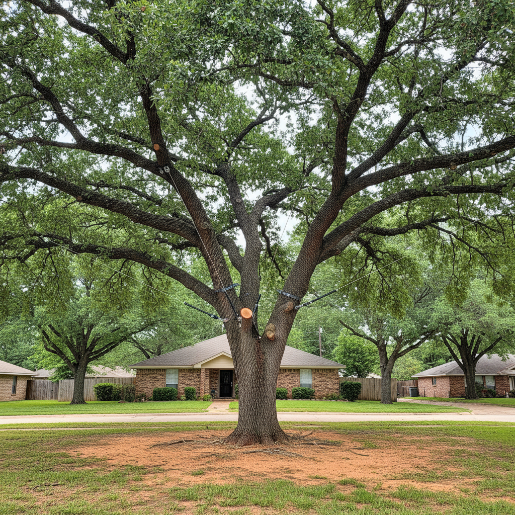 Tree Cabling and Bracing