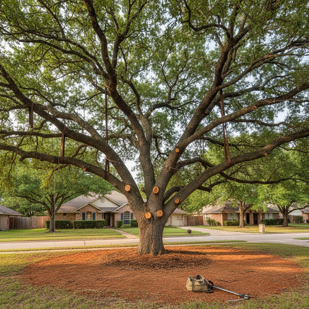 Tree Cabling and Bracing