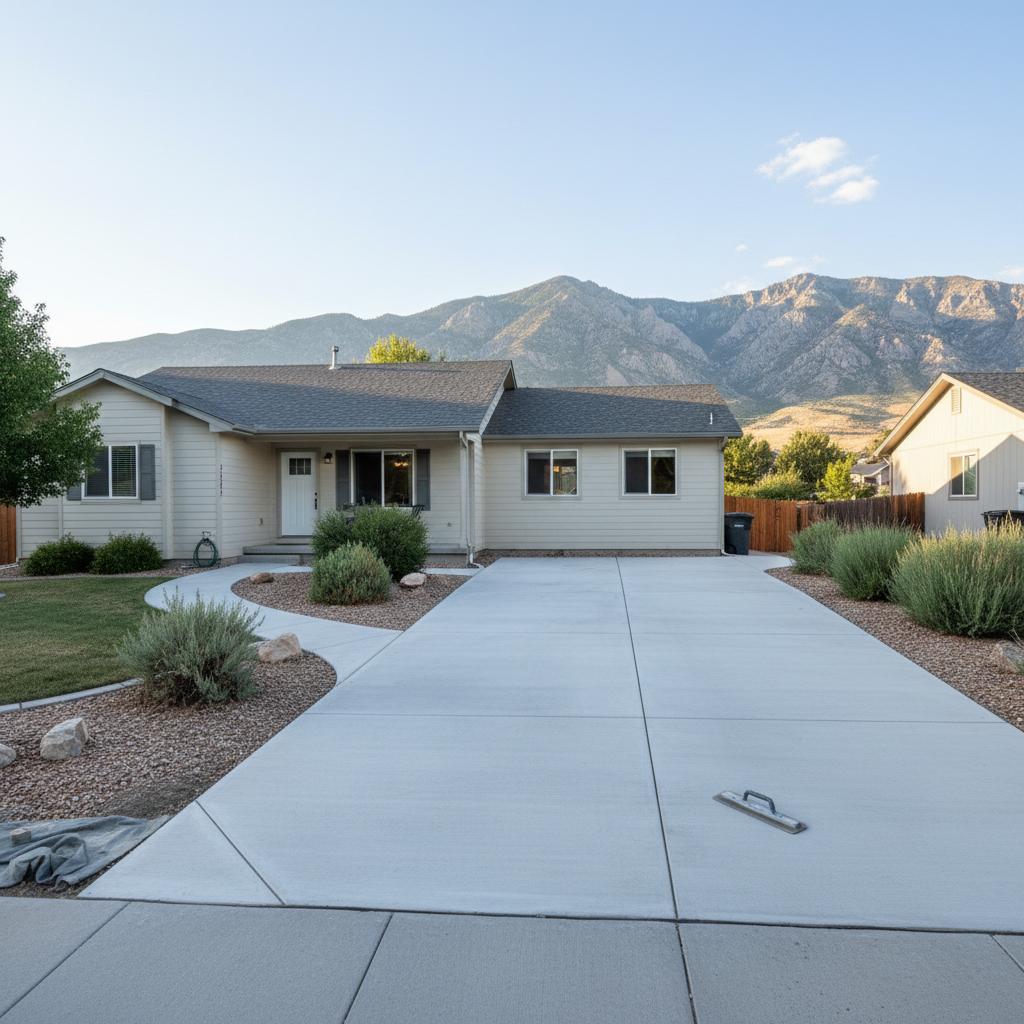 Concrete Installation in Orem