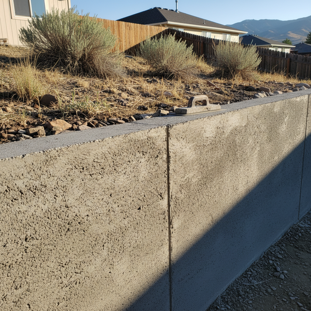 Concrete Retaining Walls in Orem
