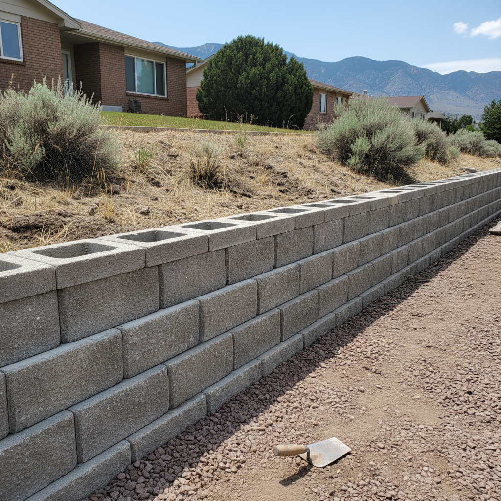 Concrete Retaining Walls