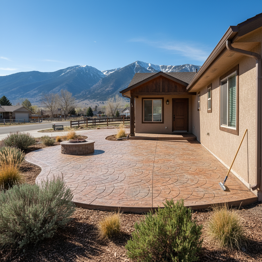 Stamped Concrete in Provo, UT