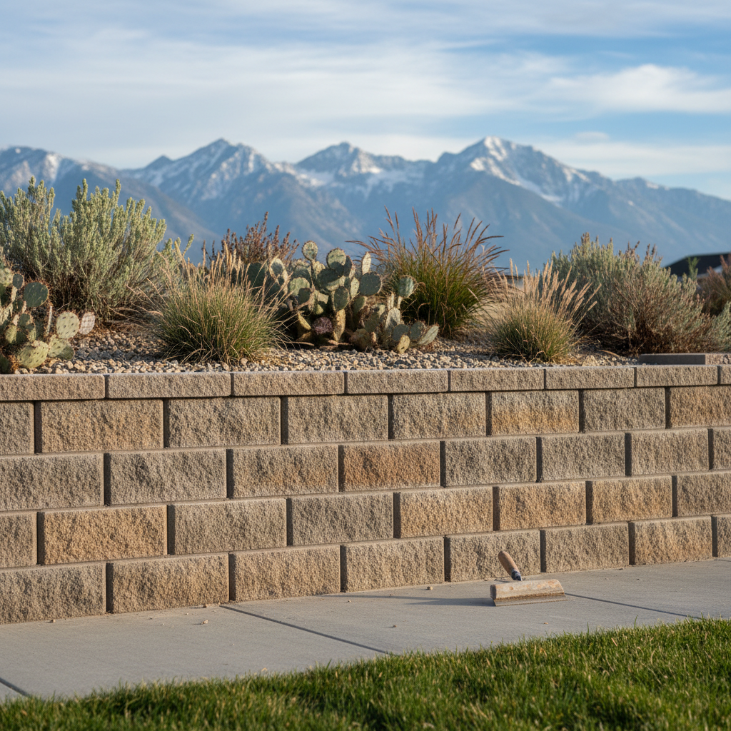 Concrete Retaining Walls in Provo, UT