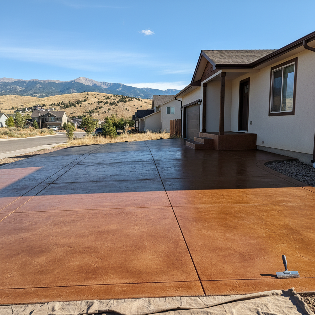 Concrete Staining in Provo, UT