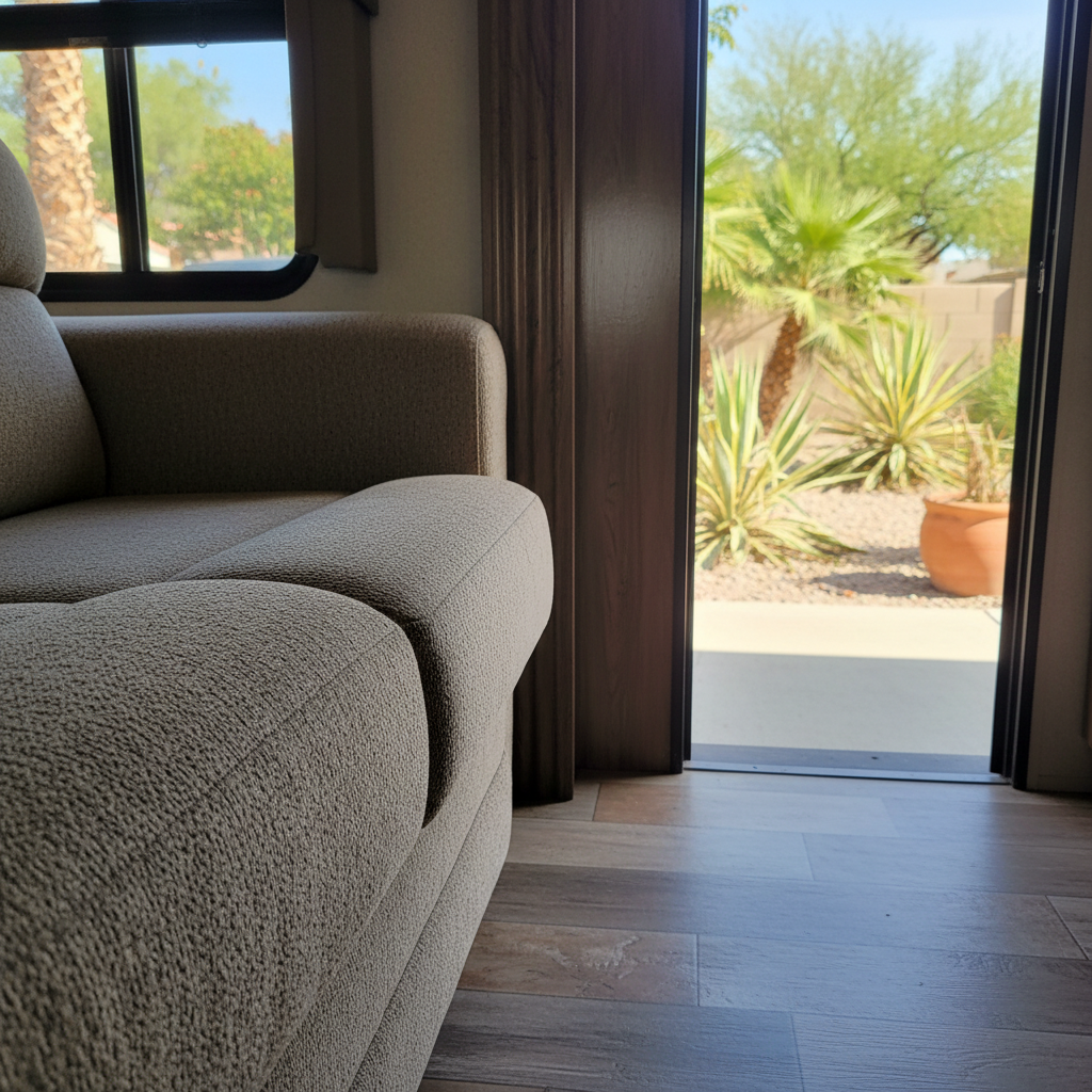 Completed interior deep cleaning work at a residential property in Phoenix, AZ