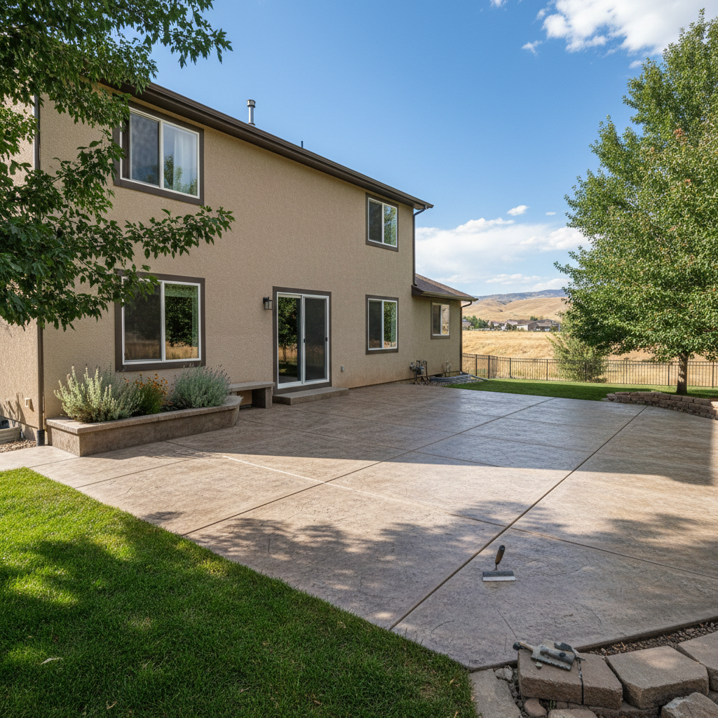 Concrete Patios in Sandy