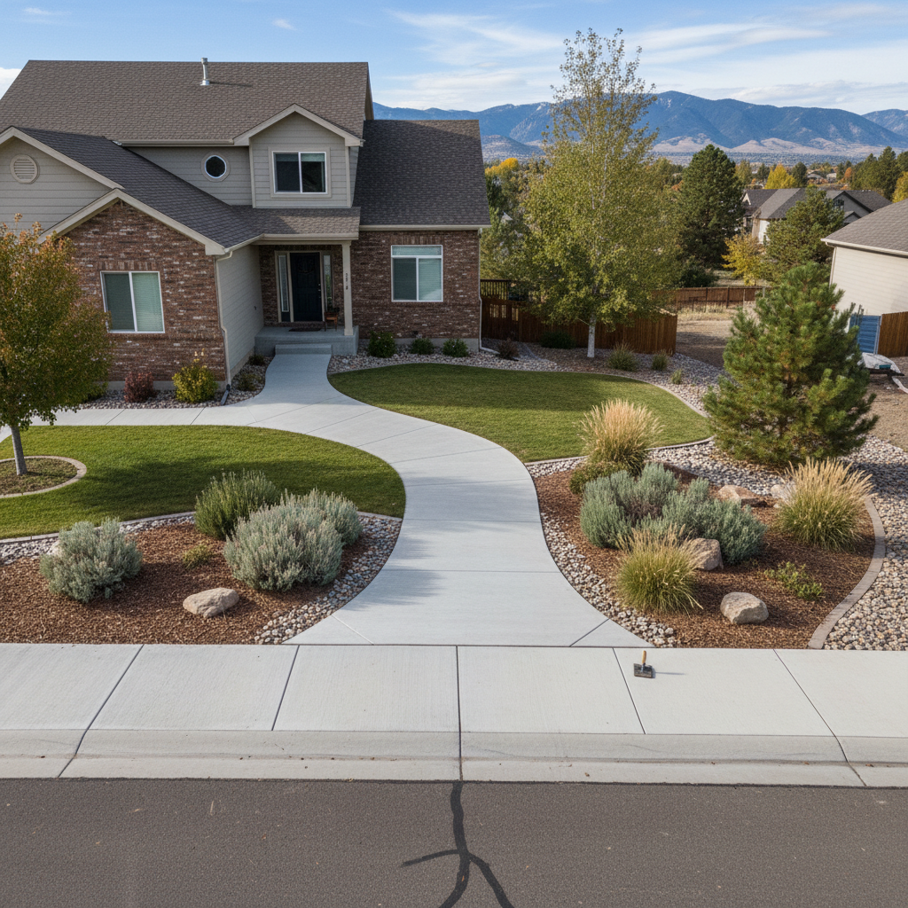 Concrete Sidewalks in Sandy