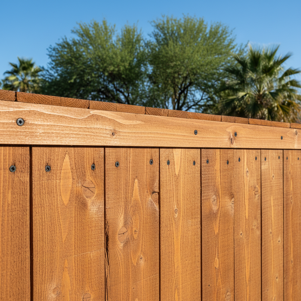 Completed garden sheds work at a residential property in Scottsdale, AZ