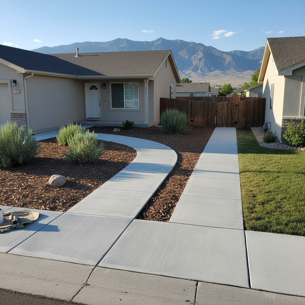 Concrete Sidewalks