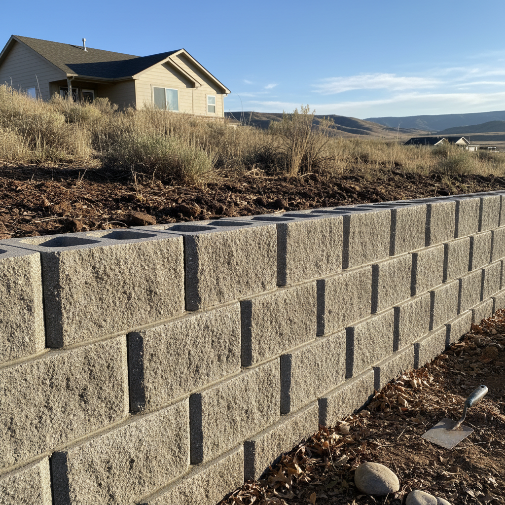Concrete Retaining Walls in Ogden, UT