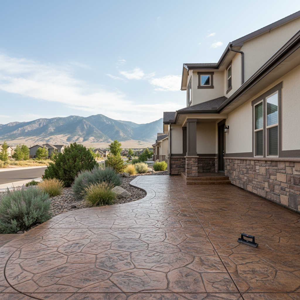 Stamped Concrete in Ogden, UT
