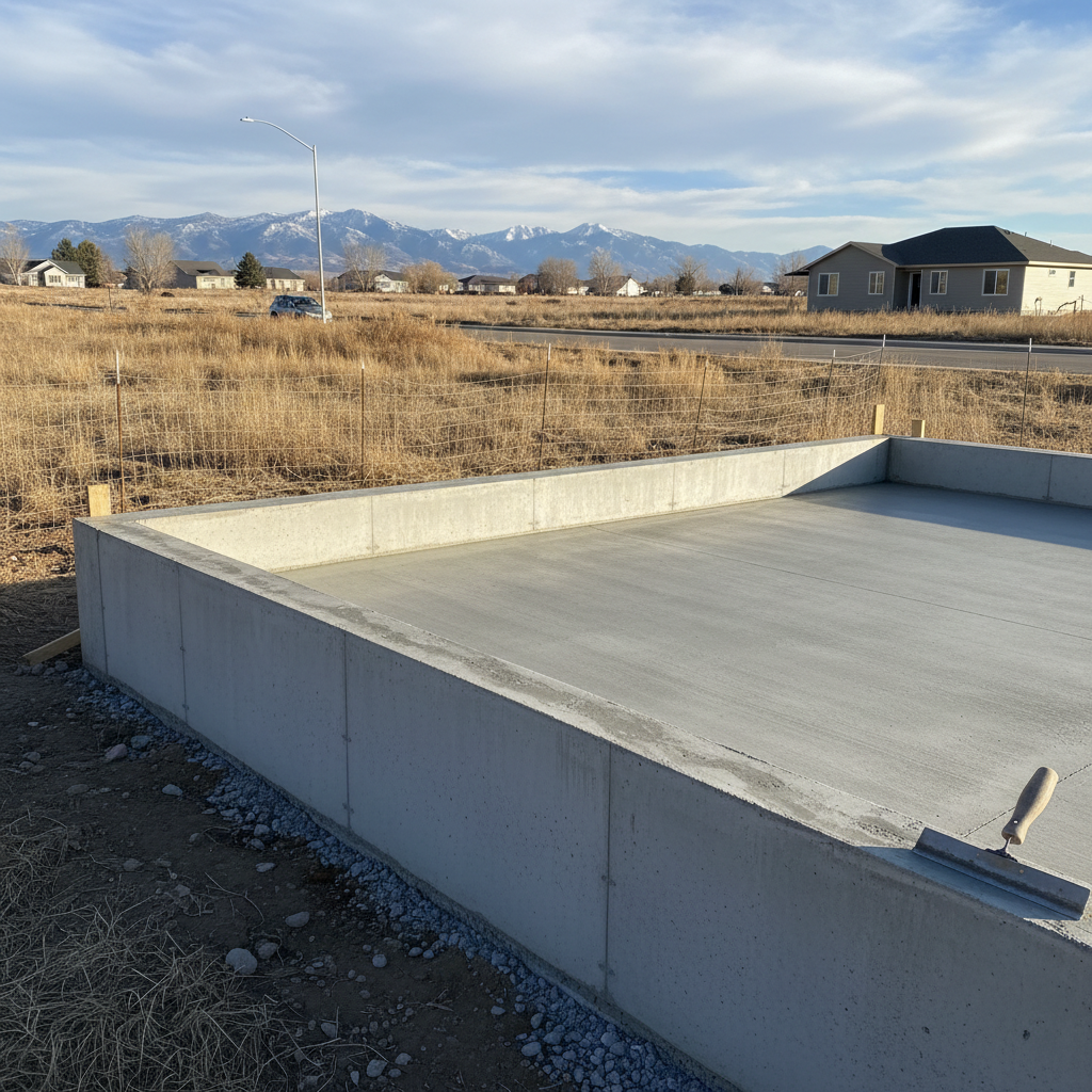 Concrete Foundations in Logan