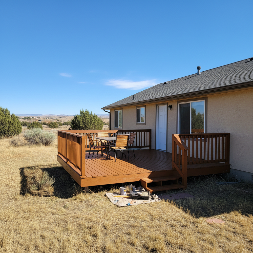 Deck Painting & Staining