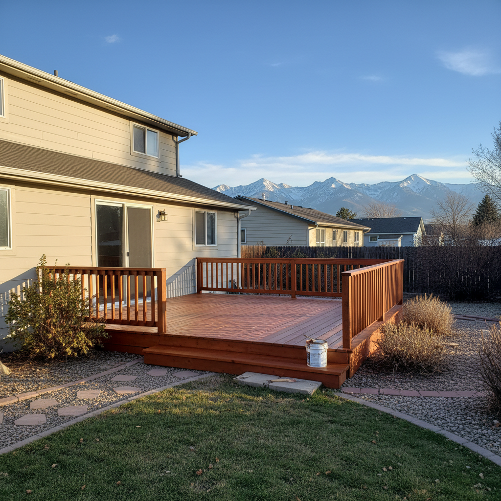 Deck Painting & Staining
