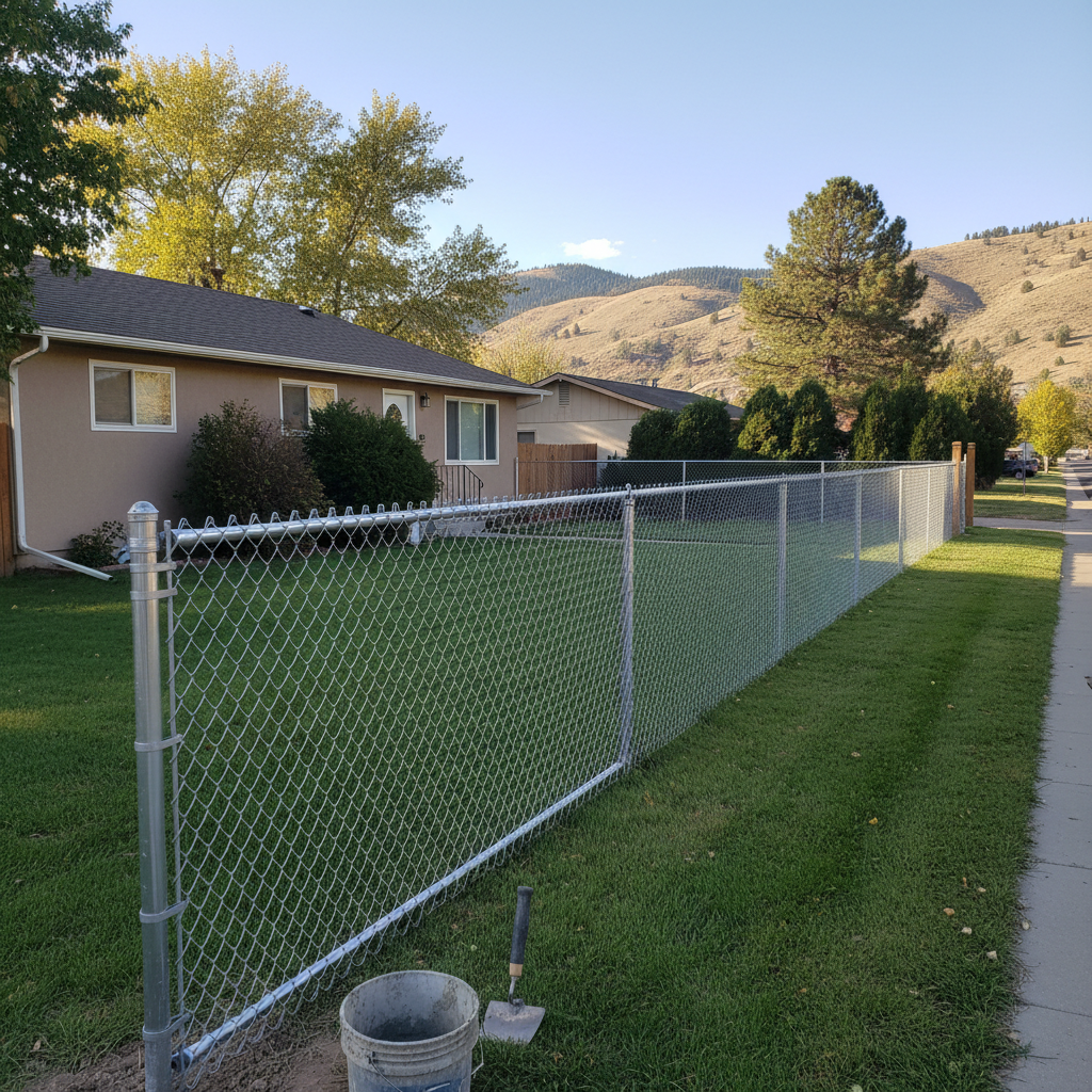 Chain Link Fence Installation