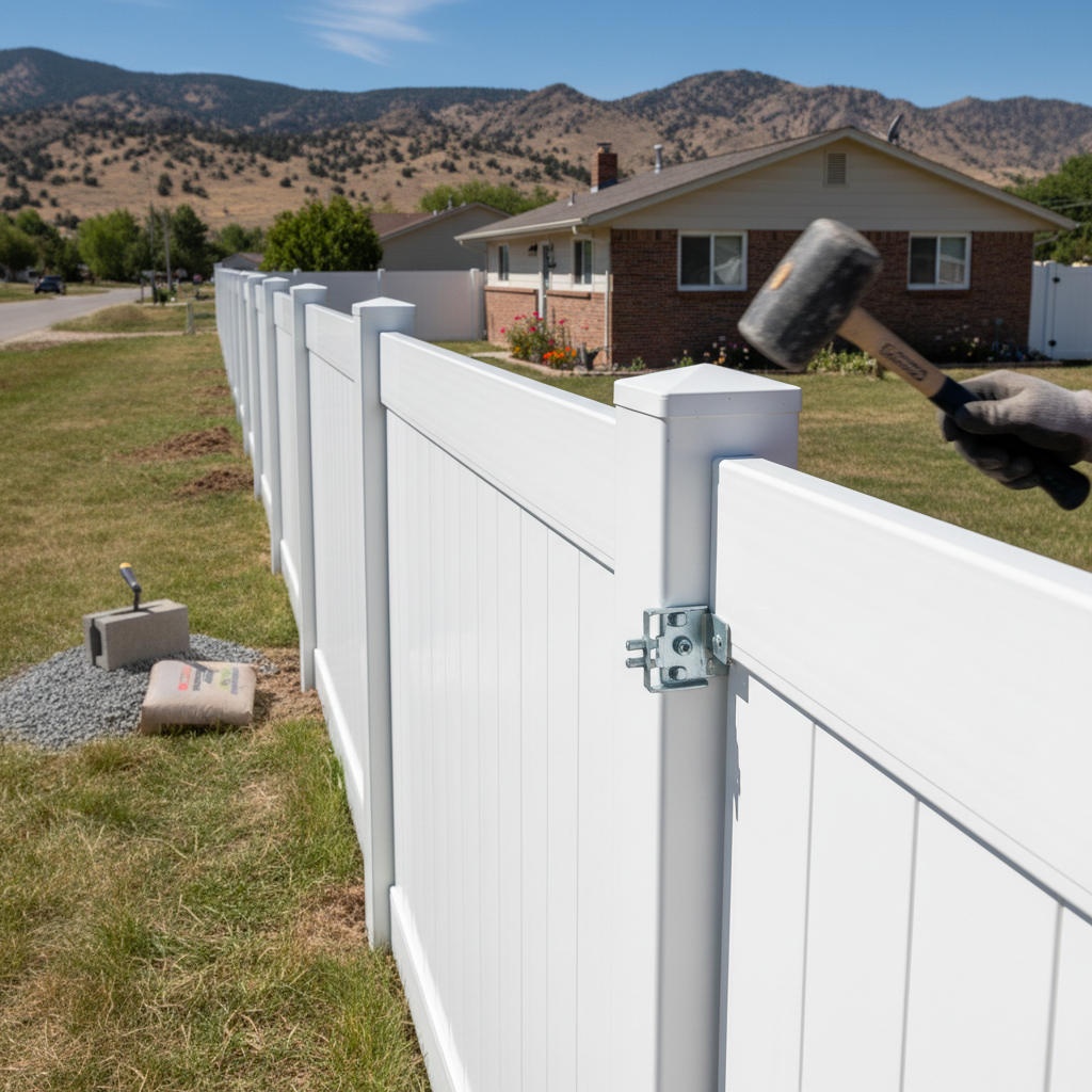 Vinyl Fence Installation