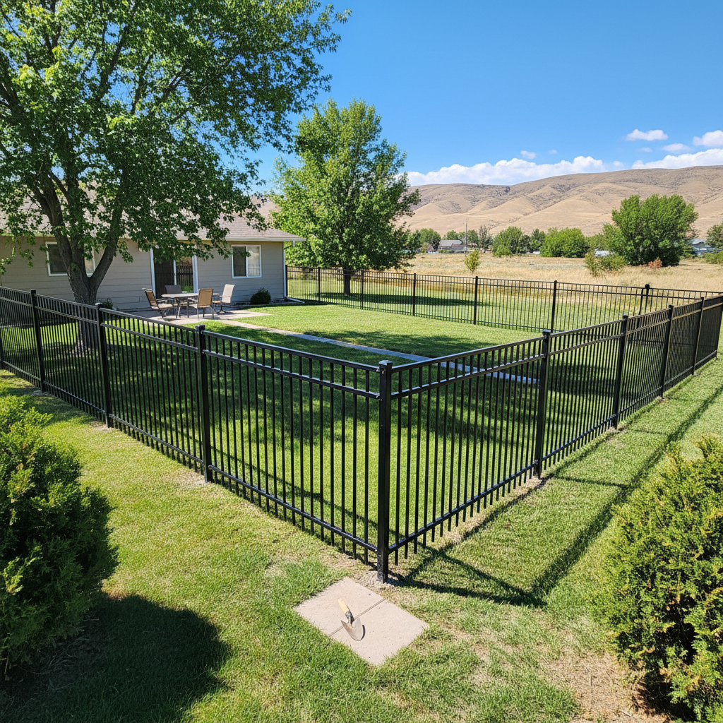Aluminum Fence Installation