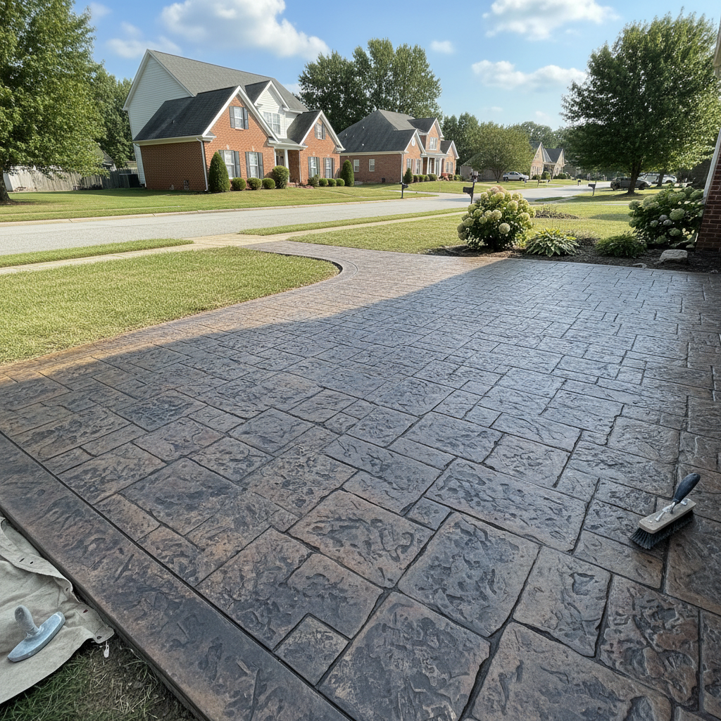 Decorative Concrete in Petersburg