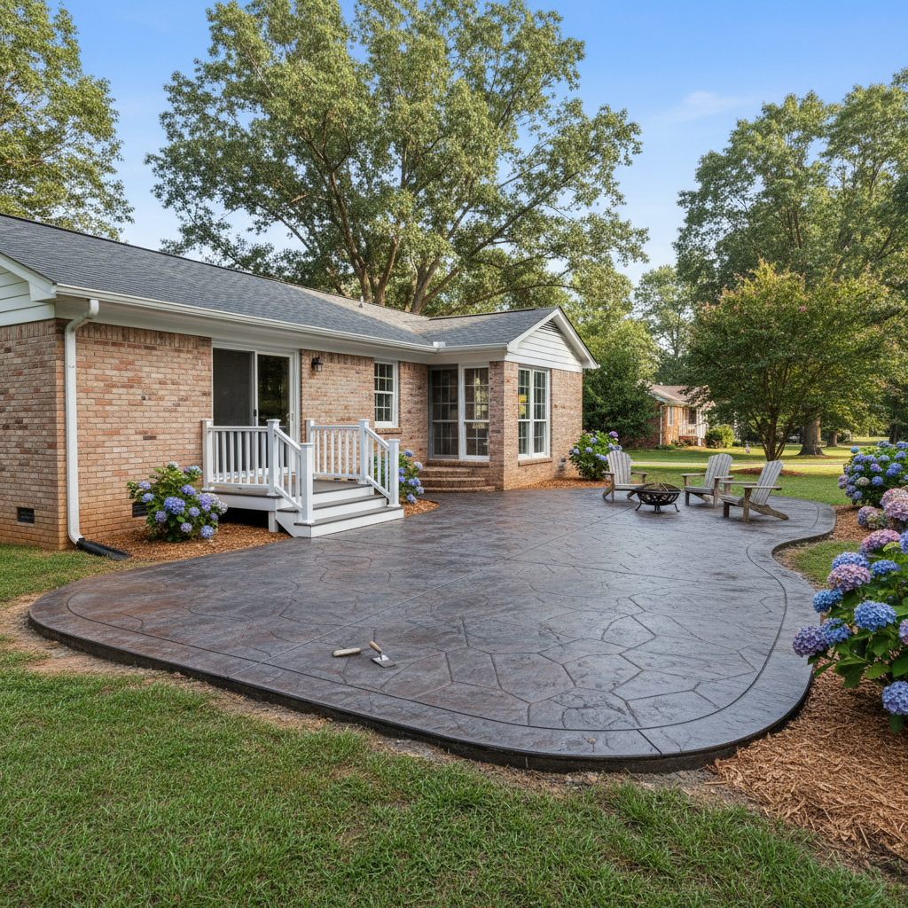 Concrete Patios in Petersburg
